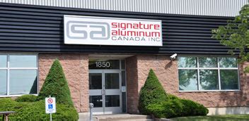 aluminum fabrication company in canada|signature aluminum Canada.